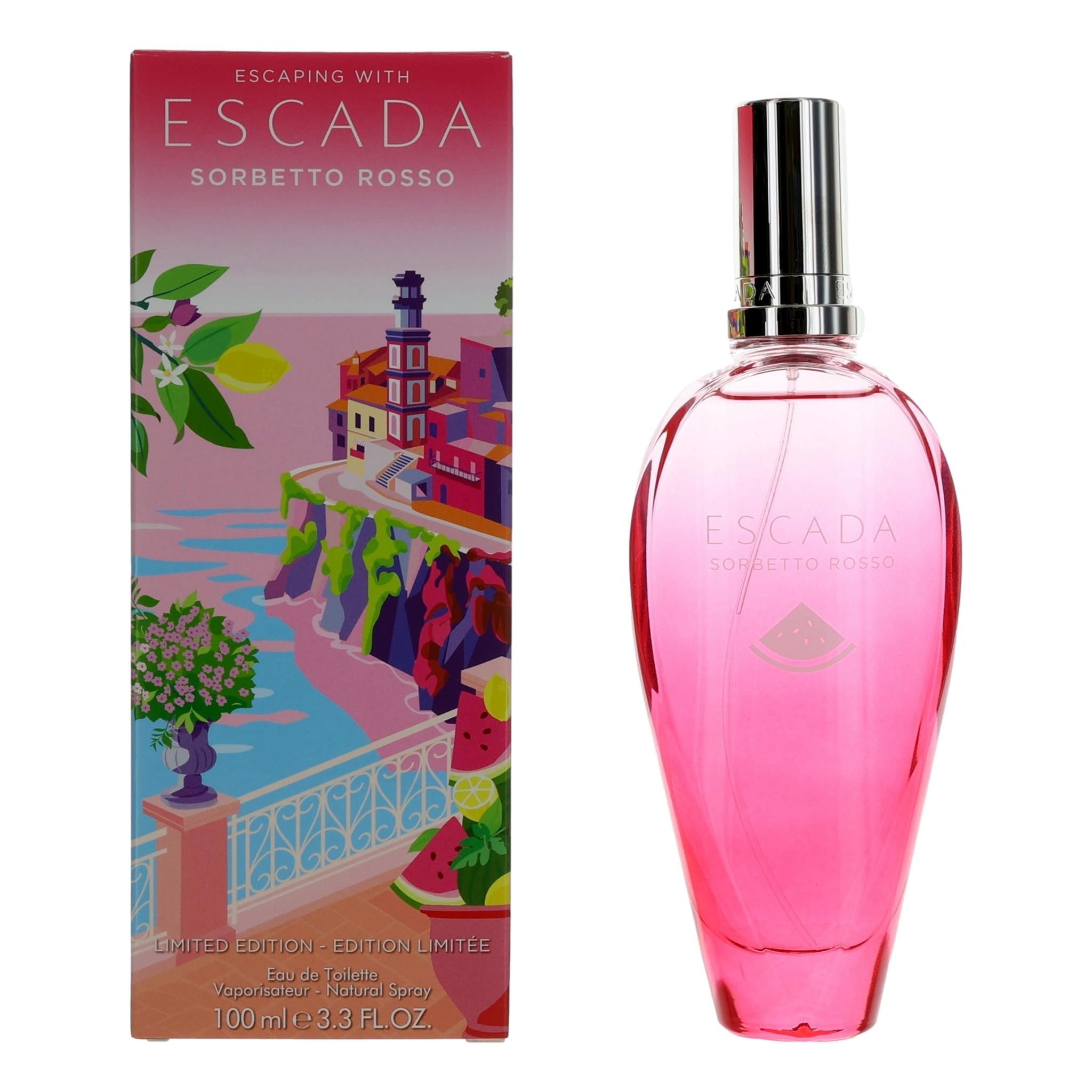 Photo of Escada Sorbetto Rosso by Escada, 3.3oz EDT Spray women Limited Edition